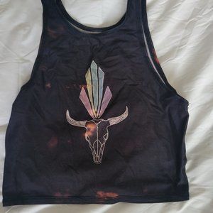 Teeki crop tank